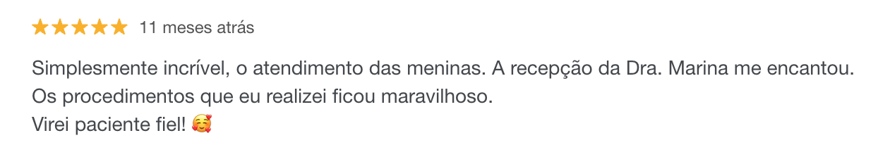 Depoimento de paciente 5