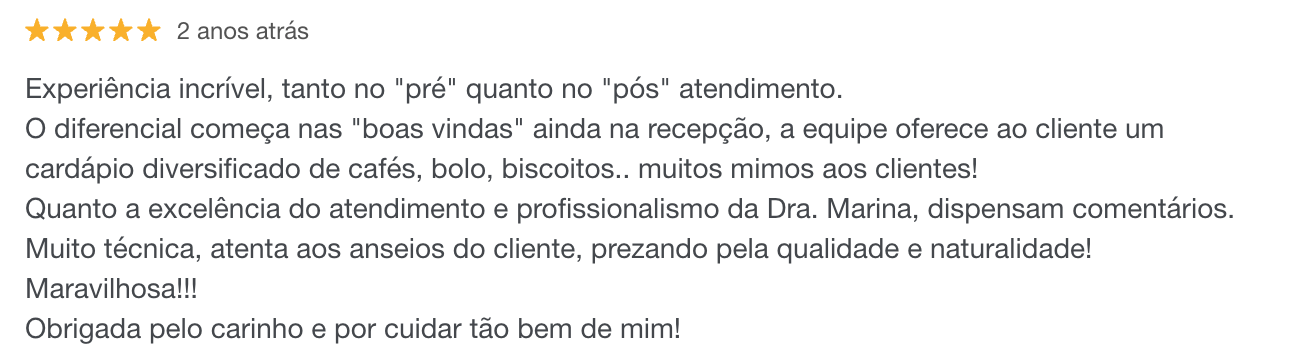 Depoimento de paciente 3